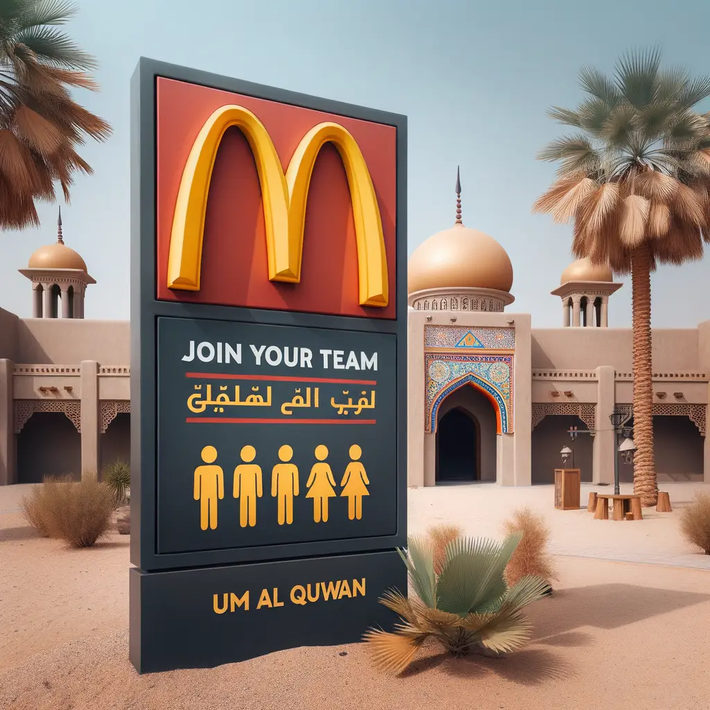 Um Al Quawain Welcomes You to Join McDonald's Team!