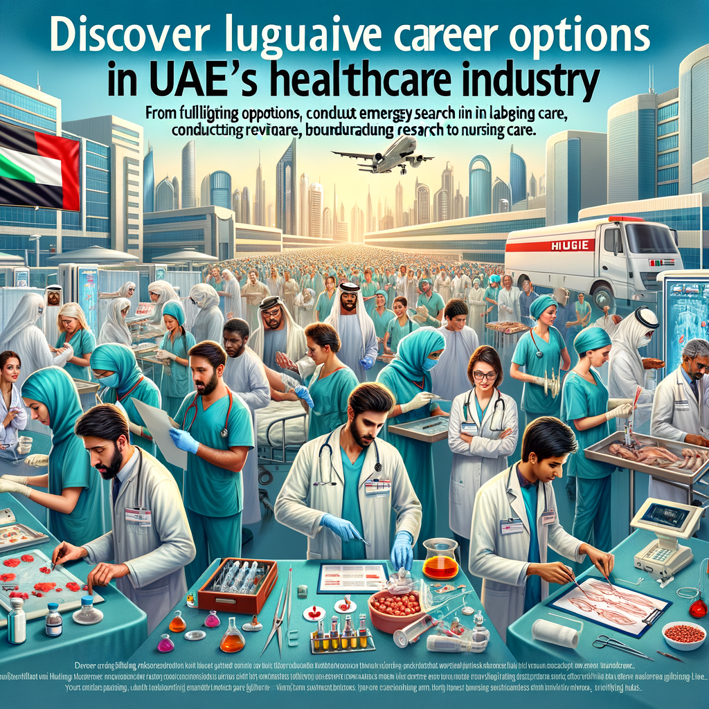 Are you looking for a fulfilling career in the medical field? Look no further than the United Arab Emirates (UAE), where thriving opportunities for medical jobs await you. Join the exciting world of healthcare in the UAE and discover lucrative career options that will not only fulfill your dreams but also pave the way for a bright future. With endless possibilities in the medical sector, exciting job openings await you in the UAE. Embrace a rewarding career path in the healthcare industry and make a difference in the lives of many. Your journey to success begins with medical jobs in the UAE.